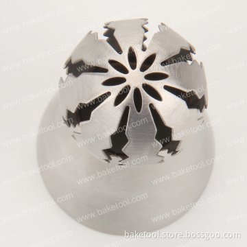 New Stainless Steel Russian Tulip Small Sphere Ball Icing Piping Tips Cake Decorating Nozzles#NO107S